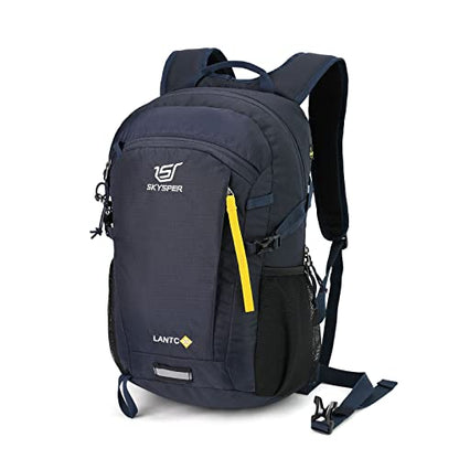 SKYSPER Small Hiking Backpack, 20L Lightweight Travel Backpacks Hiking Daypack for Women Men - color: Lantc20-navyblue, size: 20l