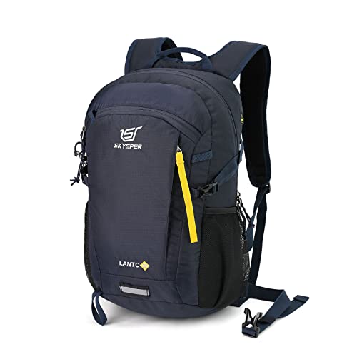 SKYSPER Small Hiking Backpack, 20L Lightweight Travel Backpacks Hiking Daypack for Women Men - color: Lantc20-navyblue, size: 20l