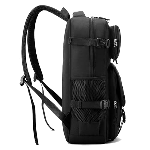 35L Tactical Backpack Black, Military Molle Backpack for Men Women, Water Resistant Hiking Rucksack Fits 16 Inch Laptop for Outdoor Camping Hunting Trekking Travel - color: Camo Backpack Single Pack 3
