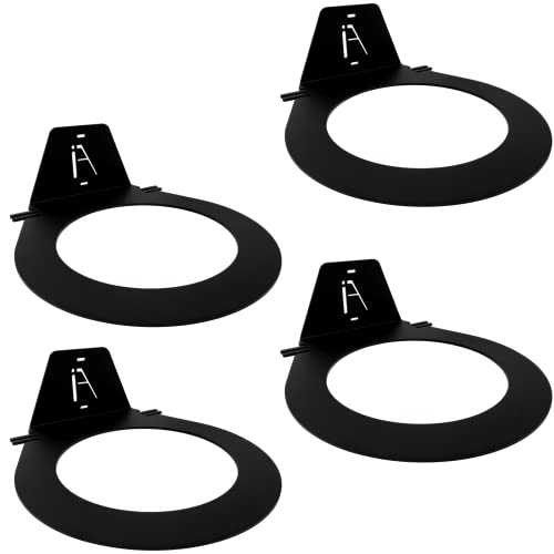 IRON AMERICAN USA Dynamax Medicine Ball Wall Mount Storage Rack, 8.5 Inches Inside Diameter, 30-lb Capacity, for Gym Exercise Sports Balls, Wall Balls and Slam Balls, Hardware Included - style: Dynamax Ball Holder (4-PACK)