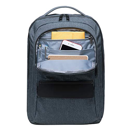 KAUKKO Laptop Outdoor Backpack Traveling Daypack Hiking Rucksack Large Capacity Bag Fits 15.6"(KB01-Darkgrey) - color: Kb01darkgrey