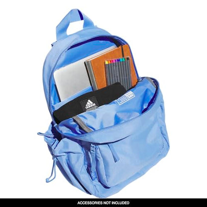 adidas Weekender Backpack – Small Lightweight Everyday Bag, 19L, Blue Fusion/1, OSFA - color: Blue Fusion/1