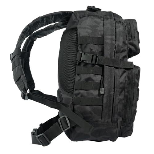 Rothco 22970: Midnight Camo Fast Mover Tactical Backpack - color: Midnight Black Camo