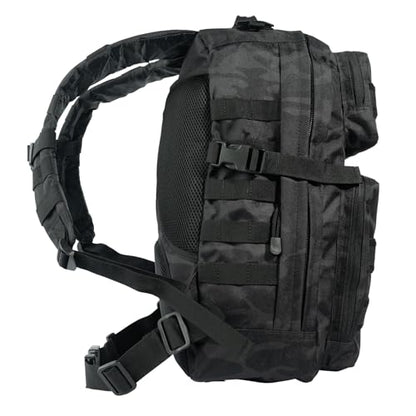 Rothco 22970: Midnight Camo Fast Mover Tactical Backpack - color: Midnight Black Camo