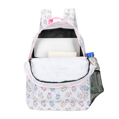 AEROPOSTALE Fieldtrip Backpack for Girls - Womens Bag for Everyday Use, Daypack for Travel - Boba Party - color: Lilac Boba