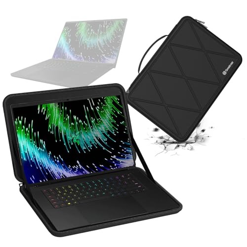 Smatree Hard EVA Protective Sleeve Case Compatible for 16 inch Razer Blade 16 2024/2023 Laptop and Anti-Shock Notebook Bag (X8285) - color: X Series-Black, size: For 16 inch Razer Blade 16 2025/2024/2023(X8285)