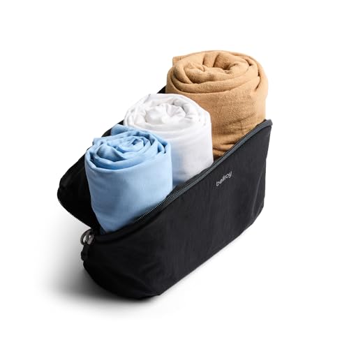 Bellroy Lite Packing Pouch 3L (Organizer Packing Cube for Travel Near and far) - Black - color: Black