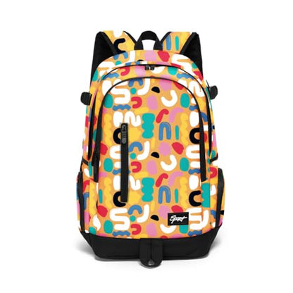 rickyh style School Backpack Travel Bag for Men & Women Lightweight College Back Pack with Laptop Compartmen - color: 01zm