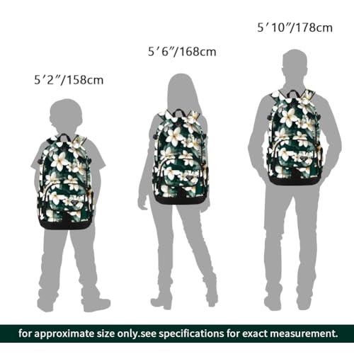 rickyh style School Backpack Travel Bag for Men & Women Lightweight College Back Pack with Laptop Compartmen - color: 04jdhua