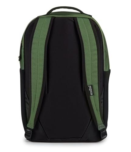 JanSport Inbound Pack – Large Main Compartment, Dual Water Bottle Pockets, and Dedicated 15-Inch Padded Laptop Pocket, Cargo Green - color: Cargo Green