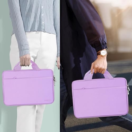 Hseok Laptop Case for MacBook Pro 14 inch TSA Sleeve Handbag, Purple - color: Purple