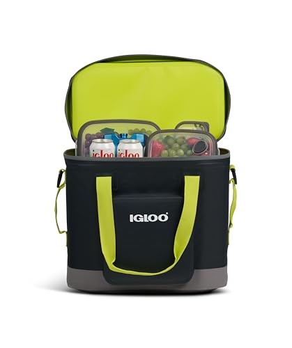 Igloo Trailmate Soft Sided Coolers | Portable Insulated Cooler Bag - color: 36-Can Jet Carbon