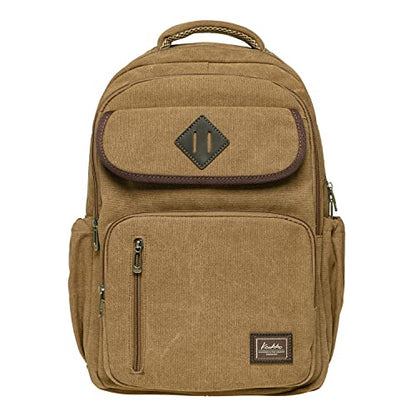KAUKKO Casual Daypacks&multipurpose backpacks，Outdoor Backpack,Travel Casual Rucksack，Laptop Backpack Fits 15" - color: 17-khaki