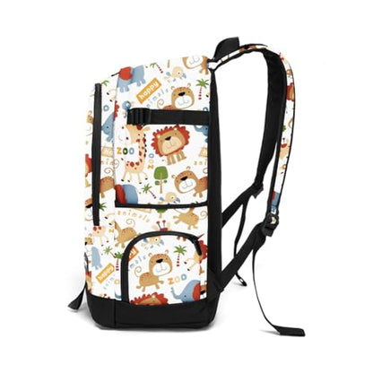 rickyh style School Backpack Travel Bag for Men & Women Lightweight College Back Pack with Laptop Compartmen - color: 01laohu
