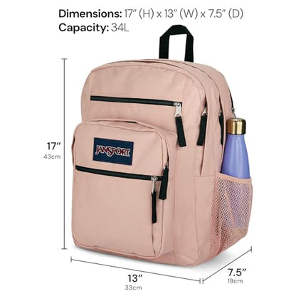 JanSport Laptop Backpack - Computer Bag with 2 Compartments, Ergonomic Shoulder Straps, 15” Laptop Sleeve, Haul Handle - Bad Bows - color: Bad Bows