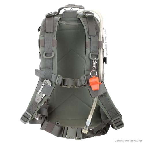 MAXPEDITION Falcon-II Backpack, 23L Tactical Backpack, Survival Pack, Bug Out Bag, MOLLE Go Bag for EDC, 0513 - color: Foliage Green