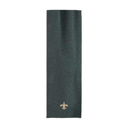 Northwest NFL New Orleans Saints Cooling Towel, 12" x 40", Charcoal - color: New Orleans Saints