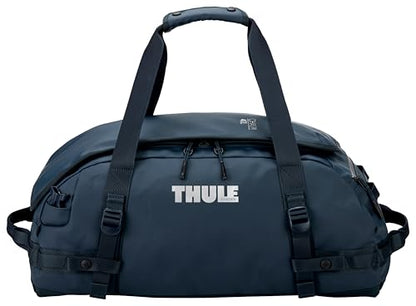 Thule Chasm Duffel bag, Weather-resistant materials, Easy packing, Converts to backpack, Internal pockets, Travel-ready - color: DARKEST BLUE, size: 40L