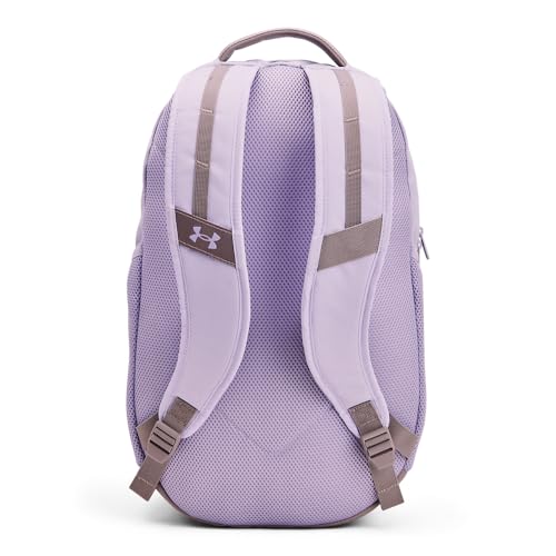 Under Armour Unisex-Adult Hustle 6.0 Backpack, (535) Salt Purple/Salt Purple/Tetra Gray, One Size Fits Most - color: (535) Salt Purple / Salt Purple / Tetra Gray, size: One Size