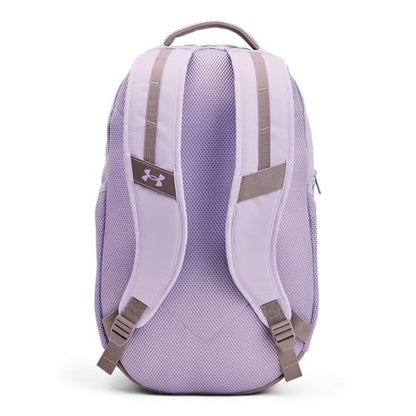 Under Armour Unisex-Adult Hustle 6.0 Backpack, (535) Salt Purple/Salt Purple/Tetra Gray, One Size Fits Most - color: (535) Salt Purple / Salt Purple / Tetra Gray, size: One Size