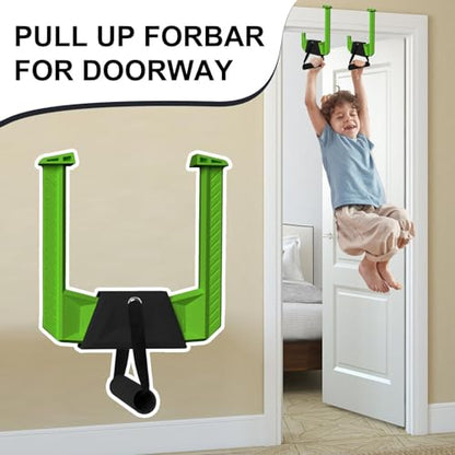 Pull up Bars | Doorway Pullup Bars for Home | Comfortable Portable Anti-Slip Compact Device for Fitness Outdoor Travel Offices Frames