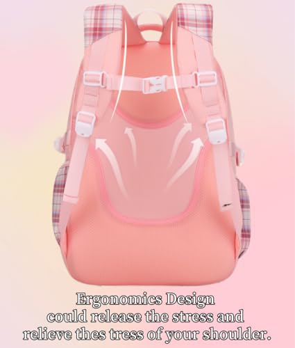 Girls Backpack Kids Backpack for Girls School Kawaii Bookbag Book Bag for Elementary Primary School - color: Black-gz