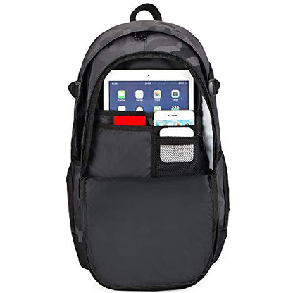 rickyh style School Backpack Travel Bag for Men & Women Lightweight College Back Pack with Laptop Compartmen - color: 01shui
