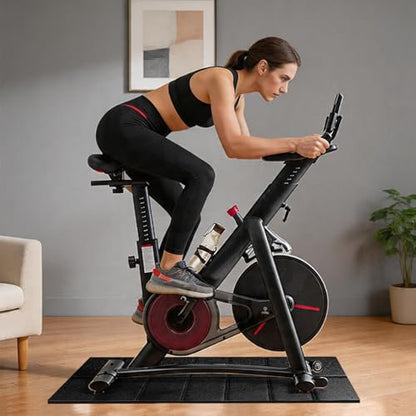 Walking Pad Treadmill Mat for Carpet Floors,55x24 Hardwood Floor Protection, Mats for Under Walking pad/Treadmill/Bike/Exercise Equipment on Carpets - size: 55"L x 24"W x 0.2"Th
