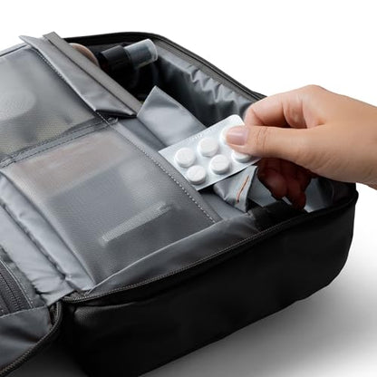 Bellroy Hanging Toiletry Kit Plus (8 Liter Travel Hanging Toiletry Bag) - Black - color: Black