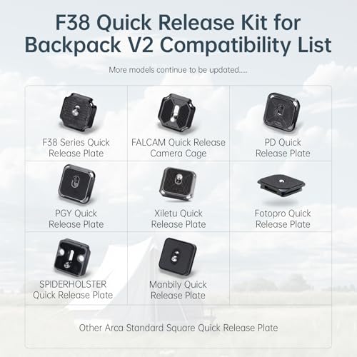 FALCAM F38 Backpack Camera Clip V2 Solo (Clip Only) - F38B3802 - size: Clip Only