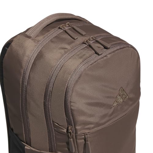 adidas PHNM Backpack for Laptop, School and Travel, 28L - color: Earth Strata Brown/Black