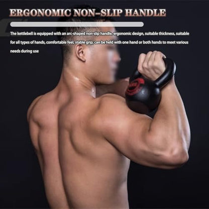 Kettlebell Weights Professional Fitness Competitive Kettle Bells, Men's Abdominal Muscle Training Dumbbell, Gym Sports Equipment, Squat/Push(4kg)