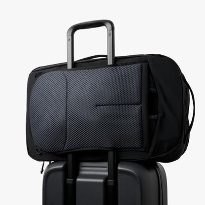 Bellroy Lite Travel Pack 38L (carry-on backpack, large travel backpack for international travelers, with laptop pocket, interior packing cells and tuck-away shoulder straps) - Black - color: Black