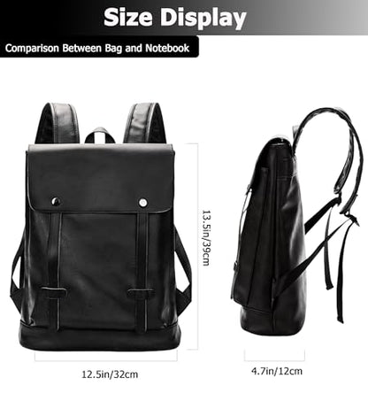 KingTo Anti Theft Laptop Backpack for Men Women, Lightweight Travel Bag | Lightweight business backpack, laptop storage and anti-theft travel styling support commute, campus and daily trips - color: Black