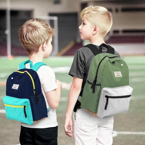 Kids Backpack for Boys: Boys Backpack 6-10 - Kindergarten Elementary School Bookbag for Boy - color: Cactus, style: Ages 6-10 (15" H Fit A4 Folder)