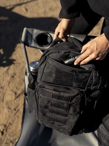 SAMURAI TACTICAL Wakizashi Tactical Backpack (Black), One Size, (ZPB001EC-008) - color: Black
