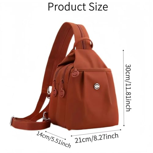 2-Way Commuter Bag 3 in 1 Tote for Women Waterproof Anti-Theft (Light pink) - color: Light Pink