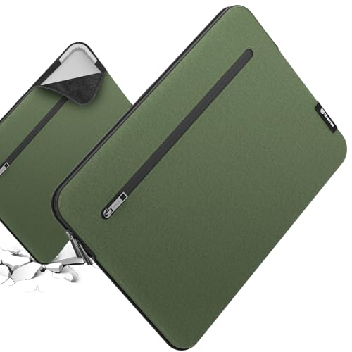 Smatree SlimPro Laptop Sleeve Case for 15.6 inch MSI Stealth GS66 12UHS/12UH/12UGS/11UH/11UG/11UE/10UH/10UG, for MSI Stealth 15M A11UEK/11SEK/A11SDK/B12UE/15 A13VF Gaming Laptop Case, Green (S619G) - color: SlimPro-Green, size: for MSI 15.6" Stealth GS66/