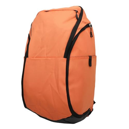 Yinhing Basketball Backpack with Laptop Compartment Large Capacity Lightweight Sports Backpack with Compartment for Wet Dry Separation - color: Orange