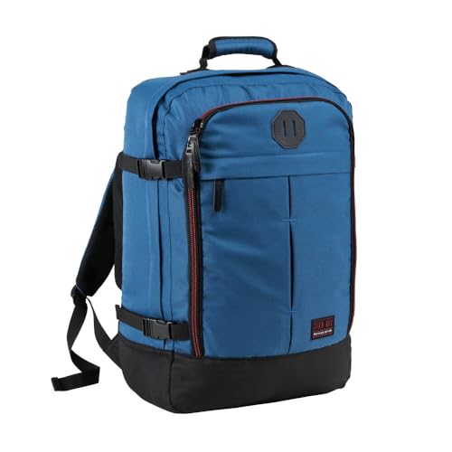 Cabin Max Metz 44L Travel Backpack Carry on Luggage Sized 55x40x20cm (22x16x8) Lightweight (Navajo Blue) - color: Navajo