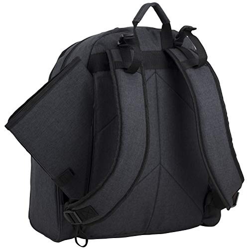 BODHI Baby Portable Diaper Changing Pad Diaper Changer Travel Bag, Changing Mat, Baby Changing Station, Infant Gift, Black Chambray - color: Black Chambray