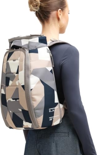 Db Journey The Hugger - Durable Travel Backpack with Laptop Compartment & Pockets for Work, Luggage Backpack with Roller Bag Hook Up System, 20L