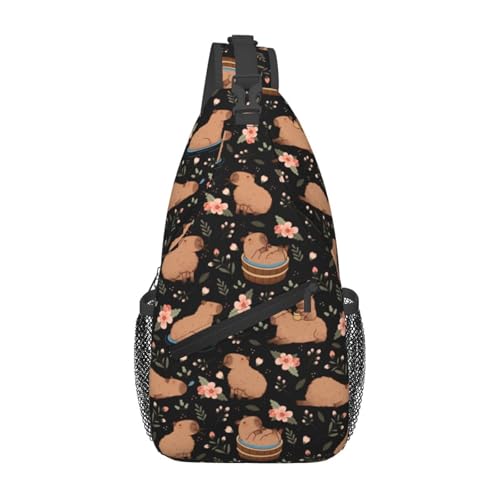 Butterflies Sling Bag Crossbody Sling Backpack for Women Men Travel Hiking Daypack Chest Shoulder Bag | Travel - color: Sling512