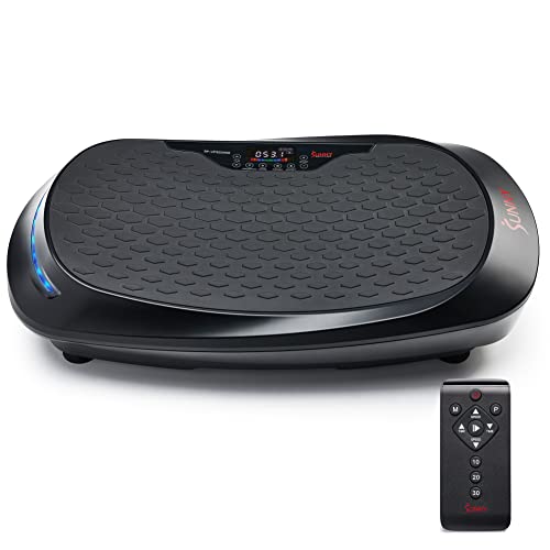 Sunny Health & Fitness Fitboard Vibration Platform Exercise Machine with Multiple Speed Settings and Vibration Modes for Multipurpose Workouts - size: 4D