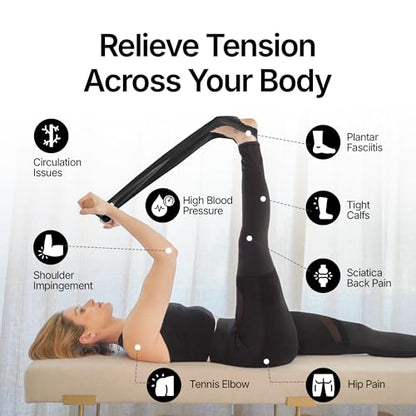 CastleFlexx Mobility and Full Body Strengthening Device - color: Black, size: Large 5'9 - 6'2