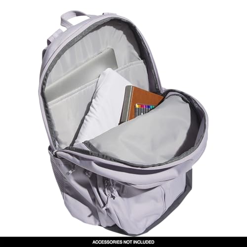 adidas Prime 7 Backpack for Laptop, School and Travel, 37L - color: Silver Dawn Grey/Onix Grey/2