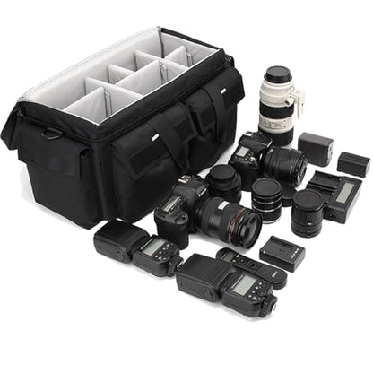Large Camera Bag, Pressure proof &Waterproof DSLR SLR Mirrorless Gadget bag,Cine Cube Bag for Camera Gear, Photographer, Videographer Videomakers，For FS7/FS6(XL) - size: XL(HDV5024)