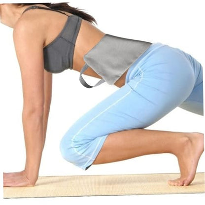 balacoo Fitness Training Sandbag Durable Exercise Sandbag with Handles for Weightlifting Yoga and Muscle Building Versatile Sand Weighting Bag for Home and Gym Workouts Gray