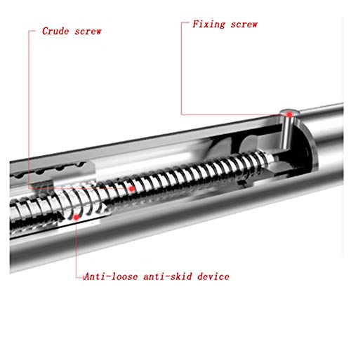 GUOYANHOME Door Frame Horizontal Bar, Wall Mount Exercise Bar Without Screw Installation, Doorway with Locking Mechanism, Workout Bar with 63-140CM Adjustable Width - size: 108-140cm