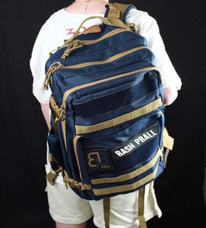 Bash Athletics 45L Tactical Gym Backpack - color: Navy